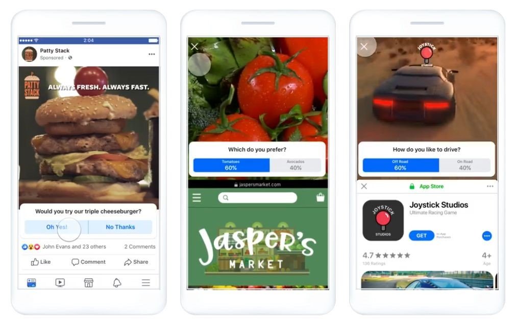 Facebook focuses on interactive ads